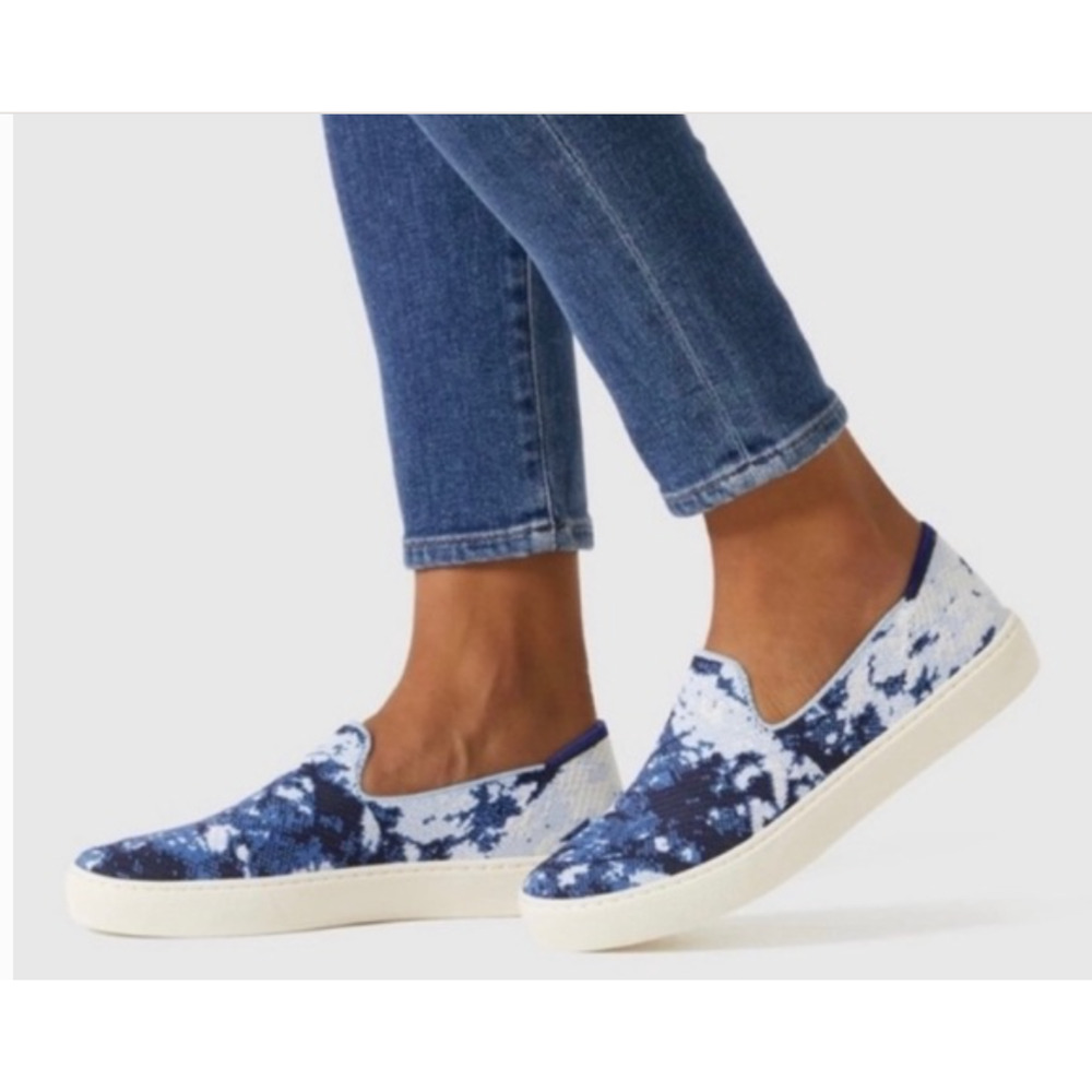 Rothy's Shibori Sneakers Shoes LIMITED EDITION 7.5 (SH3000